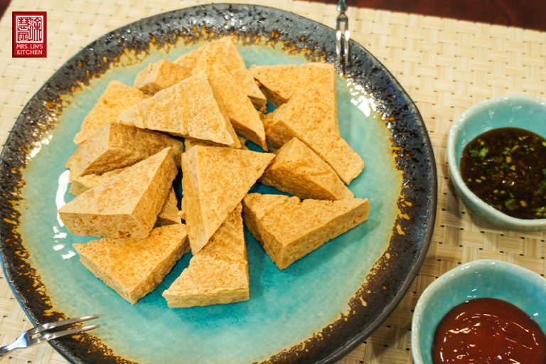 crispy fried tofu