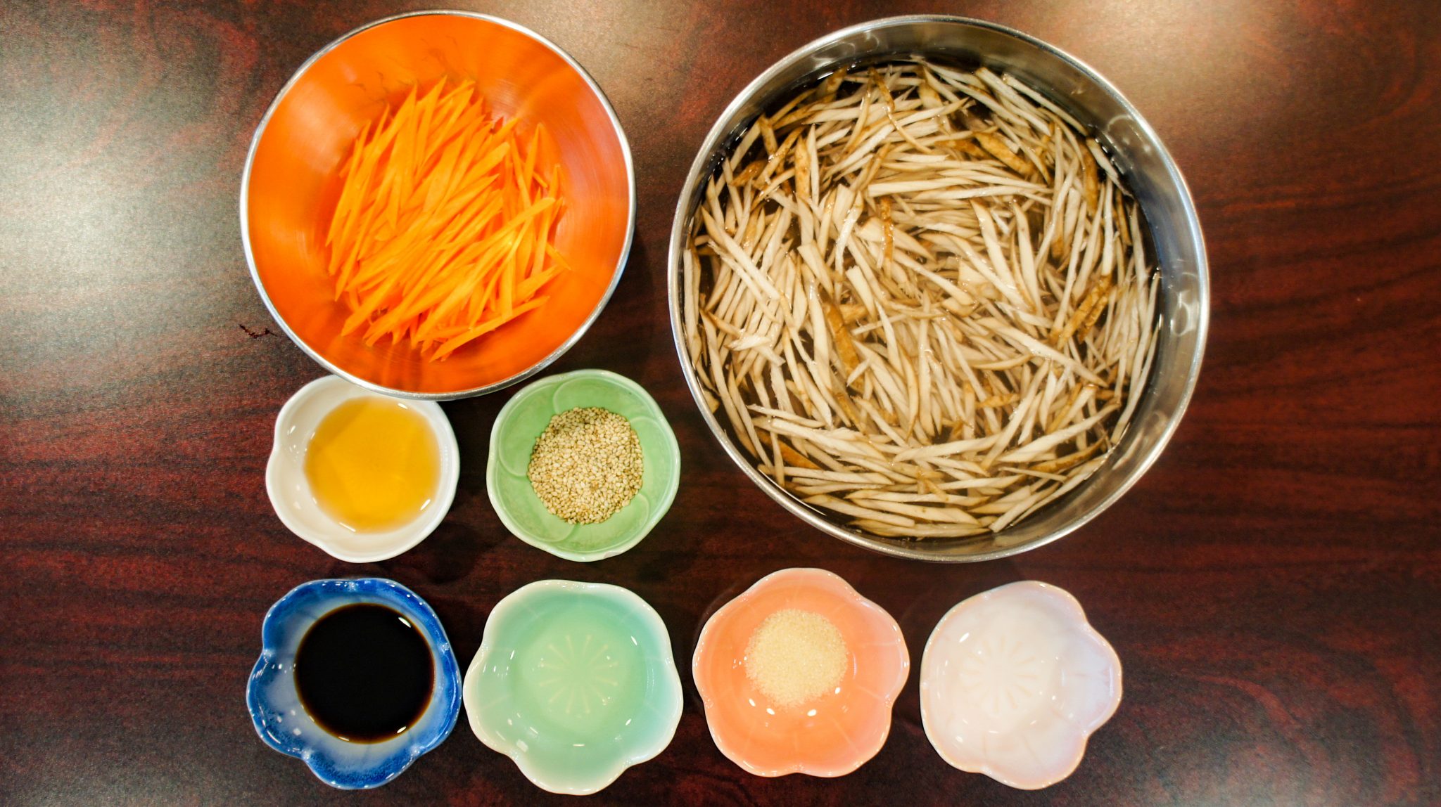 Japanese Sauté Burdock Root Kinpira Gobo Mrs. Lin's Kitchen