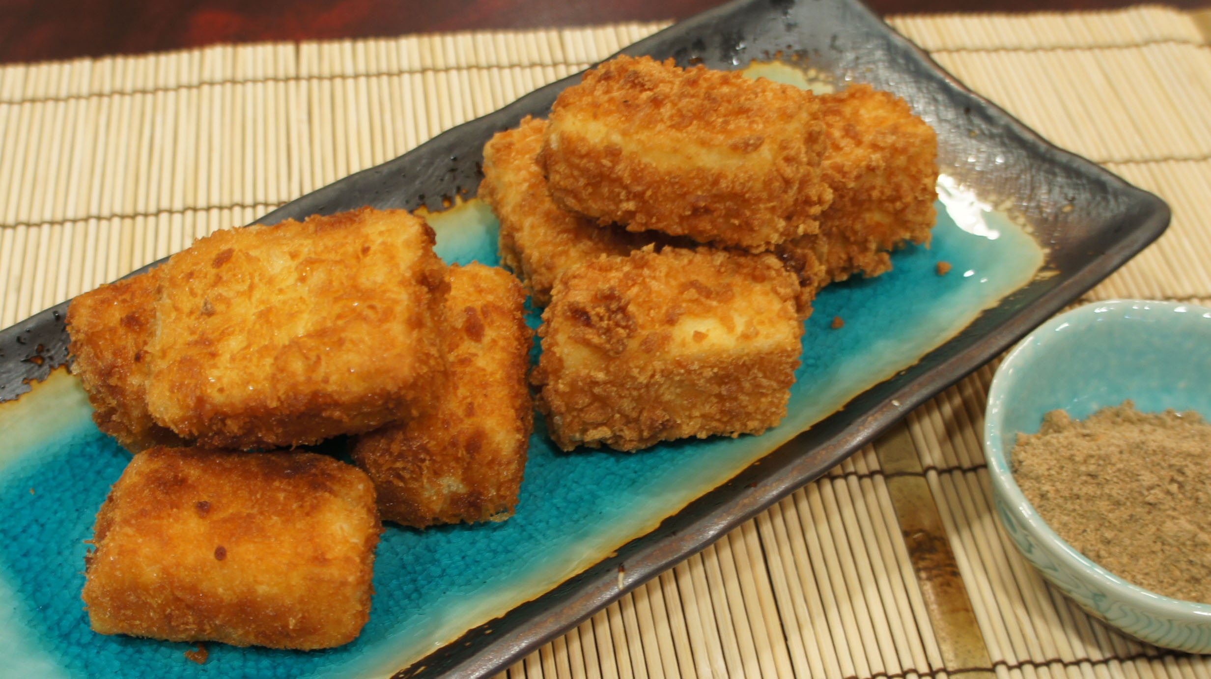panko crispy fried tofu