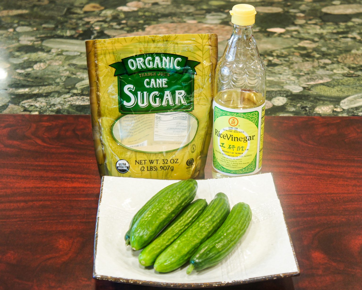 Taiwanese Pickled Cucumber Side Dish Mrs. Lin's Kitchen Recipes