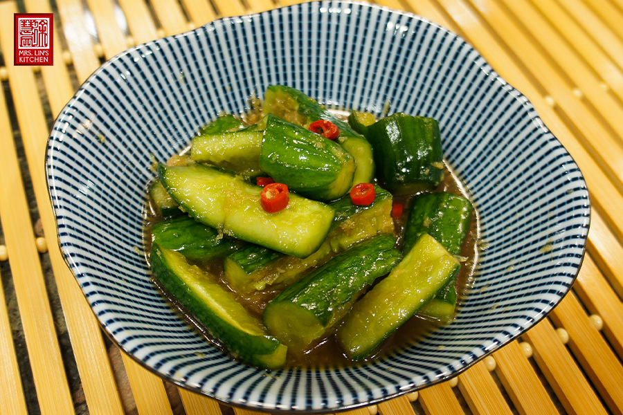 Easy Pickled Cucumber - Asian Cucumber Salad | Mrs. Lin's Kitchen